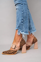Avano - Leopard Suede Heels