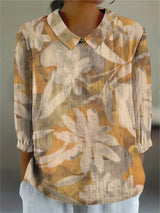 Jacki-Vintage Floral Blouse