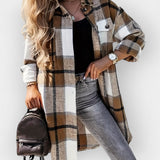 Long Fleece Shirt with Pockets