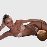 Aster | Delicate Embroidered Bikini