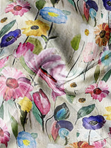 Anita-Vintage Floral Print Casual Blouse