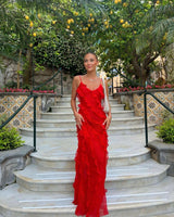 Aliza | Ruffled Maxi Dress