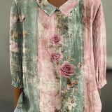 Aniya-Vintage Floral Print Shirt