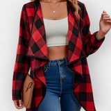 Modern Checkered Coat