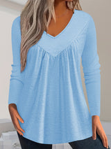 Marli – Plus-Size V-neck Blouse