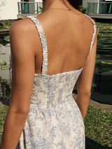 Garden Floral Cami Midi Dress