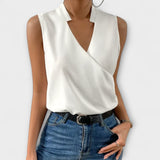 Soft Summer Top with V-Neckline