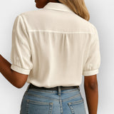 Tatiana – Elegant White Top