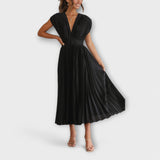 Stylish Pleated Dress