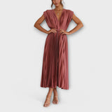 Stylish Pleated Dress