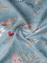 Kathy-Vintage Floral Print Casual Shirt