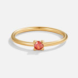 Birthstone Gold Rings