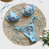 Aster | Delicate Embroidered Bikini