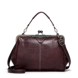 Mila | Vintage Style Flap Closure Handbag