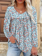 Marli – Plus Size Floral V-Neck