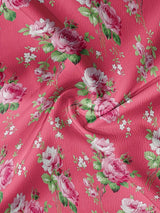 Vanessa-Vintage Floral Print Blouse