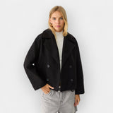 Short Double-Breasted Coat