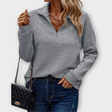 Pullover with Half-Zip