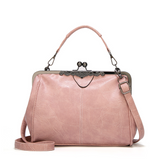 Mila | Vintage Style Flap Closure Handbag