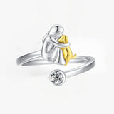 Dog Embrace Ring