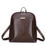 Stella | Classic backpack with double zip closure and simple design