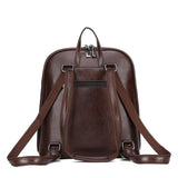 Stella | Classic backpack with double zip closure and simple design