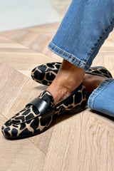 Daphne™ | Animal Print Loafers