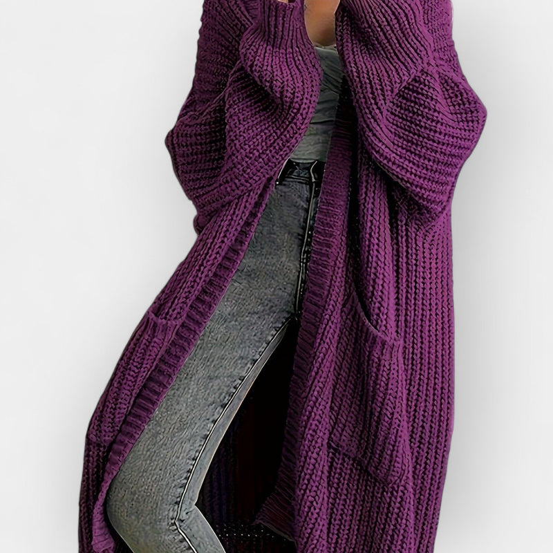 Comfortable Solid Color Cardigan