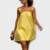 Jordan – Stylish Floral Sleeveless Mini Dress