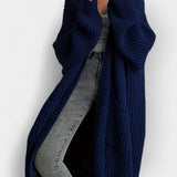 Comfortable Solid Color Cardigan