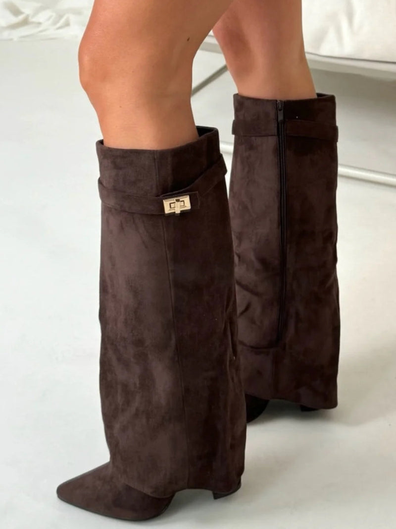 Elegant Knee-High Boots