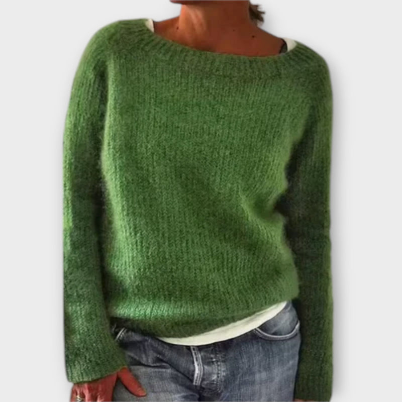 Solid Knit Sweater
