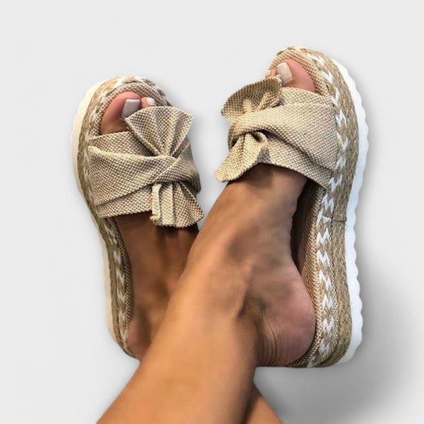 Orthopedic Sandals with Bow