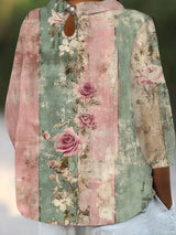 Aniya-Vintage Floral Print Shirt
