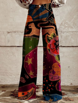 Gallegos – Boho Retro Trousers in Vintage Style