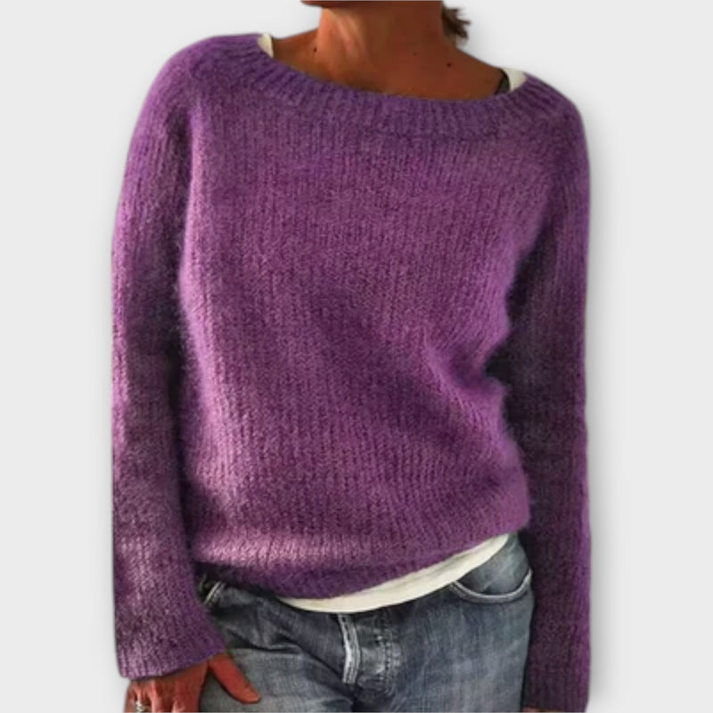 Solid Knit Sweater