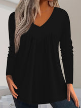 Marli – Plus-Size V-neck Blouse