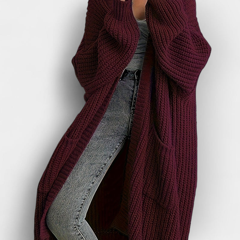 Comfortable Solid Color Cardigan