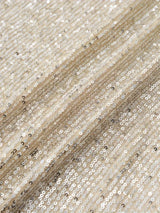 Party Dress with Sequins and Contrast