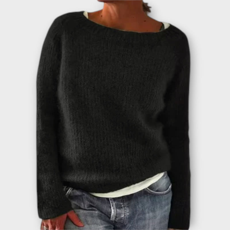 Solid Knit Sweater