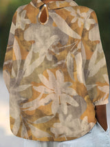 Jacki-Vintage Floral Blouse