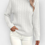 Jana – Relaxed Sweater with Rounded Neckline