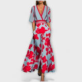 Zanele – Elegant Floral Dress
