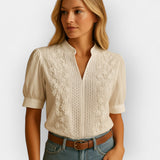 Tatiana – Elegant White Top
