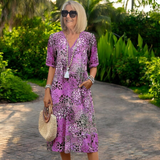 Vanessa | Flattering Boho Dress