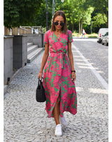 Yasmine | Stylish V-Neck Dress