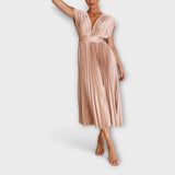 Stylish Pleated Dress