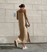 Timeless Square Neck Midi Dress