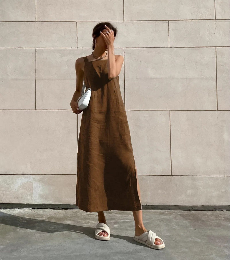 Timeless Square Neck Midi Dress