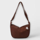 Corduroy Shoulder Bag for Women